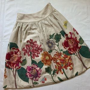 Vintage skirt from Anthropologie